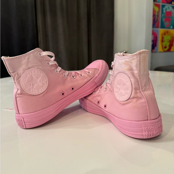 Pink ombre converse - Picture 7 of 7